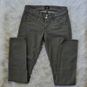 EUC Hudson gray skinny jeans
